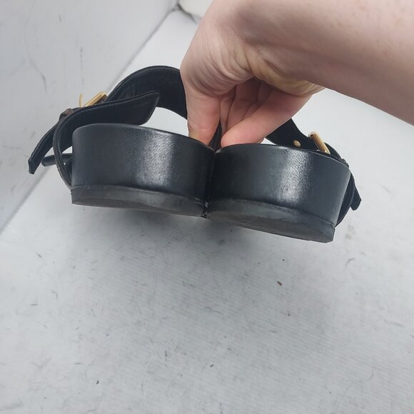 Louis Vuitton Brown Buckle Bom Dia Monogram Flat Slide Sandal - Picture 11 of 13